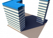 représentation 3D d'immeuble dans Ecotown