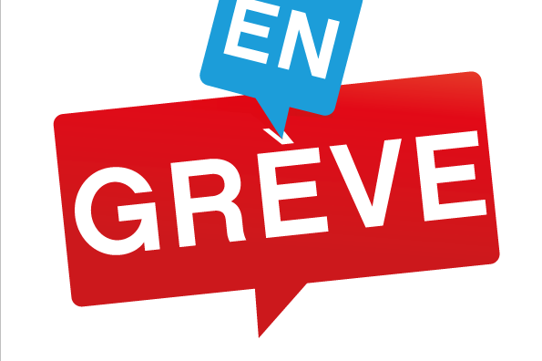 logo pour la grève