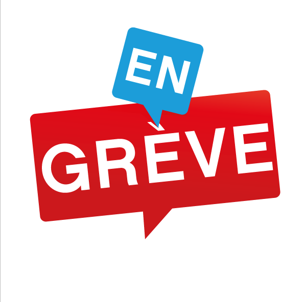 logo pour la grève